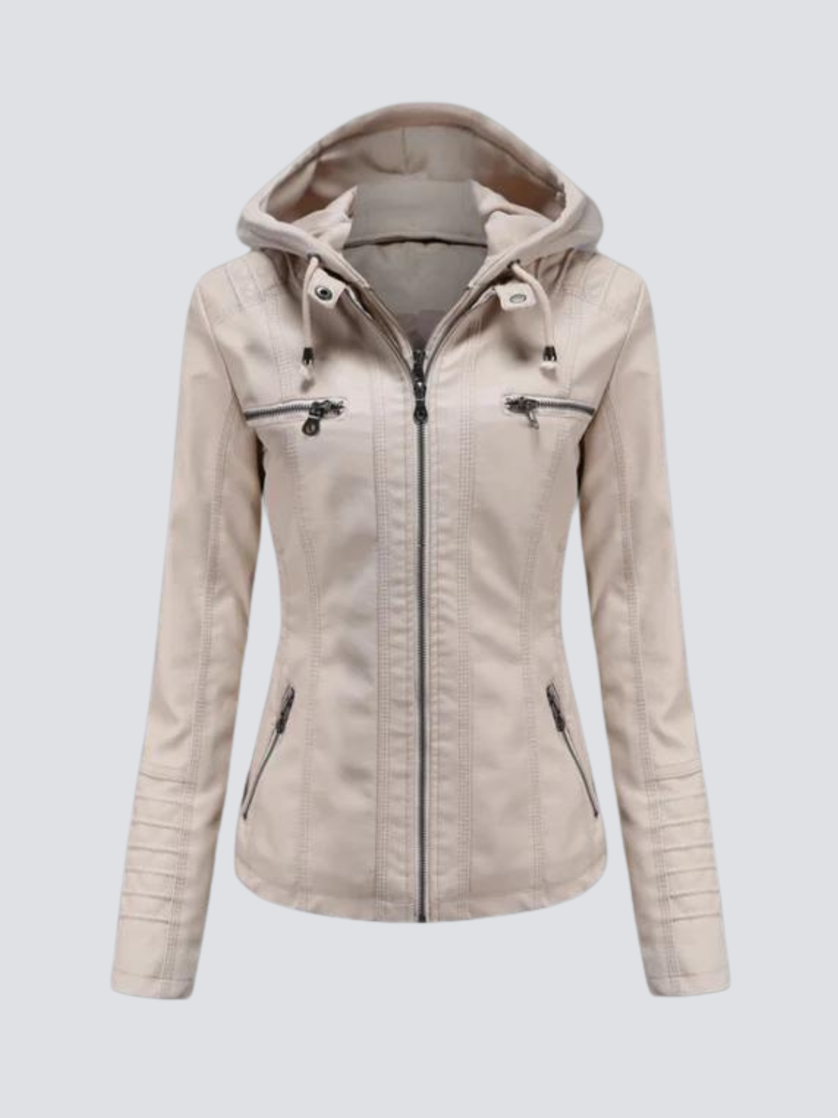Leren Jas Comfortabel Zwart