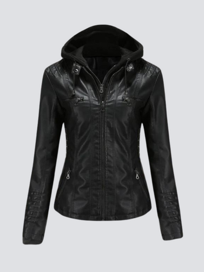 Leren Jas Comfortabel Zwart