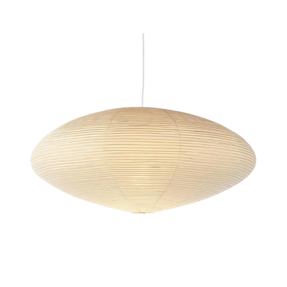 Plafondlamp Mulberry Papier Japandi Design Ø50 Ø60 LED Dimbaar Wit Geometrisch
