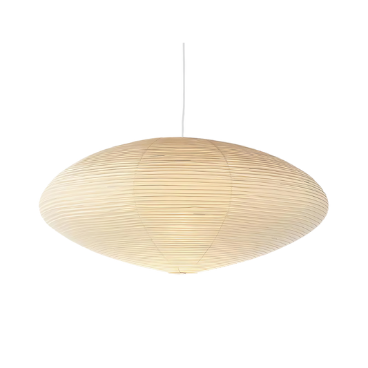 Plafondlamp Mulberry Papier Japandi Design Ø50 Ø60 LED Dimbaar Wit Geometrisch