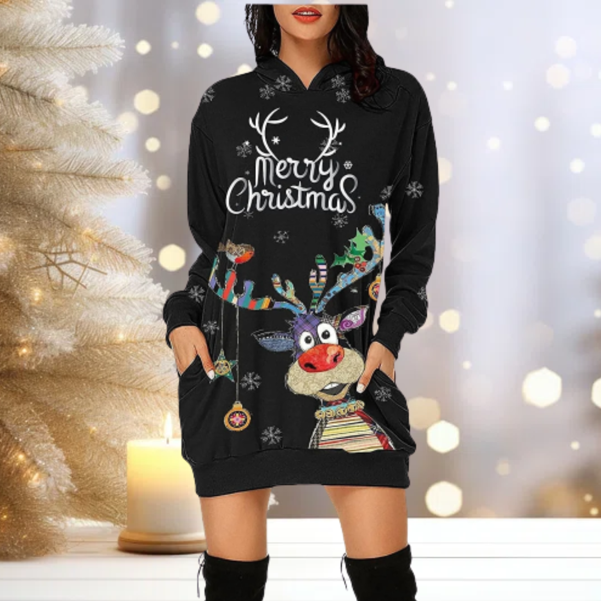 Kerstmuts Caterina Warm en Feestelijk