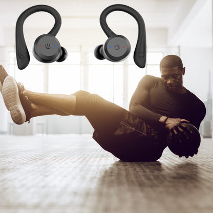Draadloze Sport Oordopjes – 20 Uur Speeltijd, IPX7 Waterdicht, Bluetooth 5.0 voor Zwemmen & Fitness
