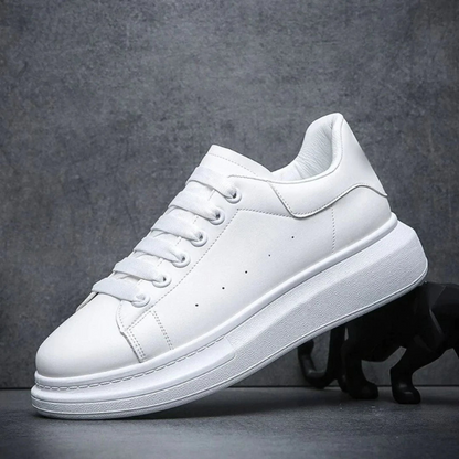 Zwart Dikke Zool Platform Sneakers voor Dames