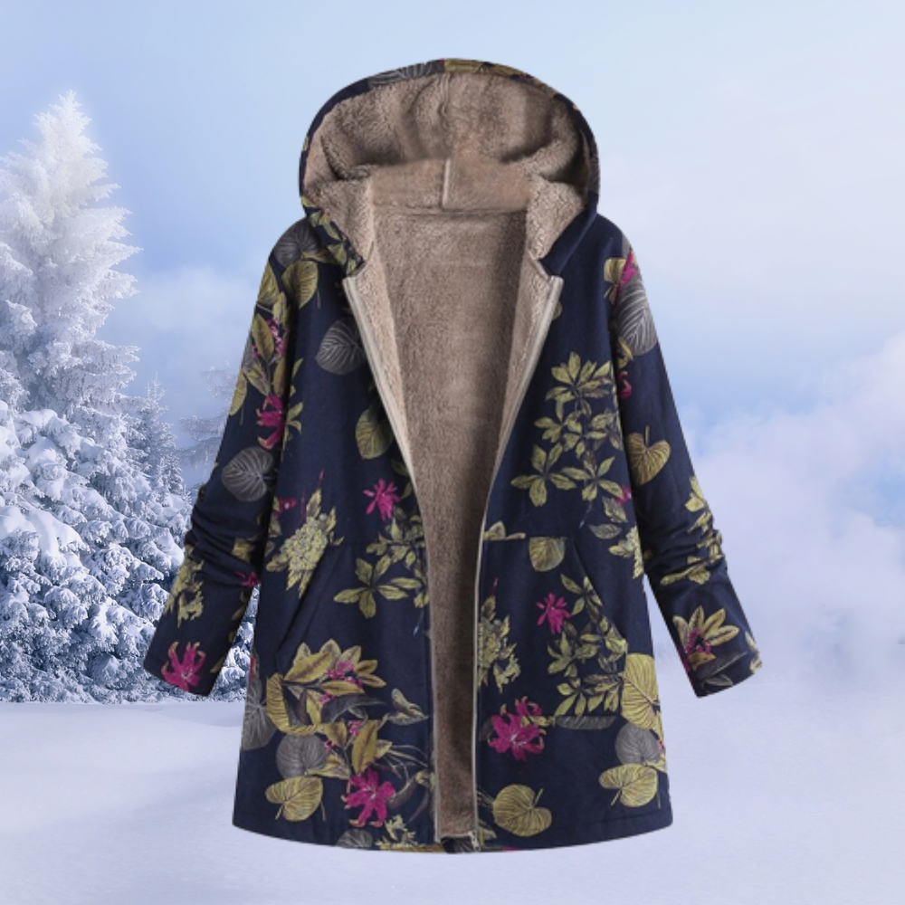 Dames Jas met Opvallende Print Comfortabel en Stijlvol → Dames Jas Met Opvallende Print Comfortabele Stijlvolle Jas - StudioMarella