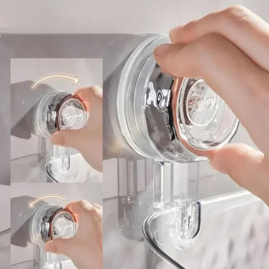 Opbergmand met Zuignappen – Badkamer Organizer Zonder Boren voor Douche en Keuken