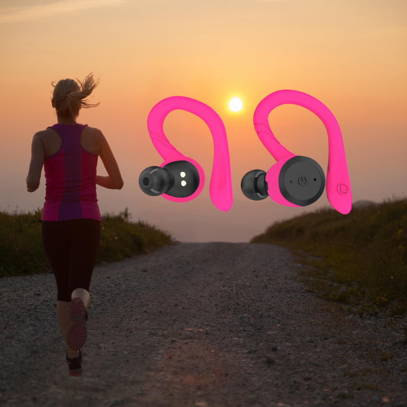 Draadloze Sportoordopjes Waterdicht IPX7 met 20 Uur Speeltijd | Bluetooth 5.0 voor Zwemmen en Fitness | Ergonomische Pasvorm