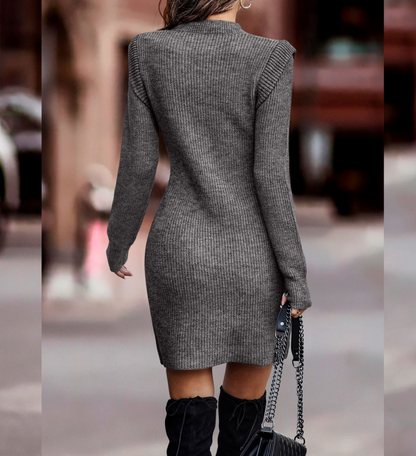 Elegante Jurk van Maglione Stof
