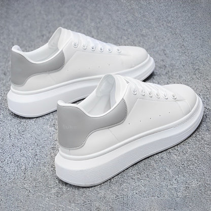 Zwart Dikke Zool Platform Sneakers voor Dames