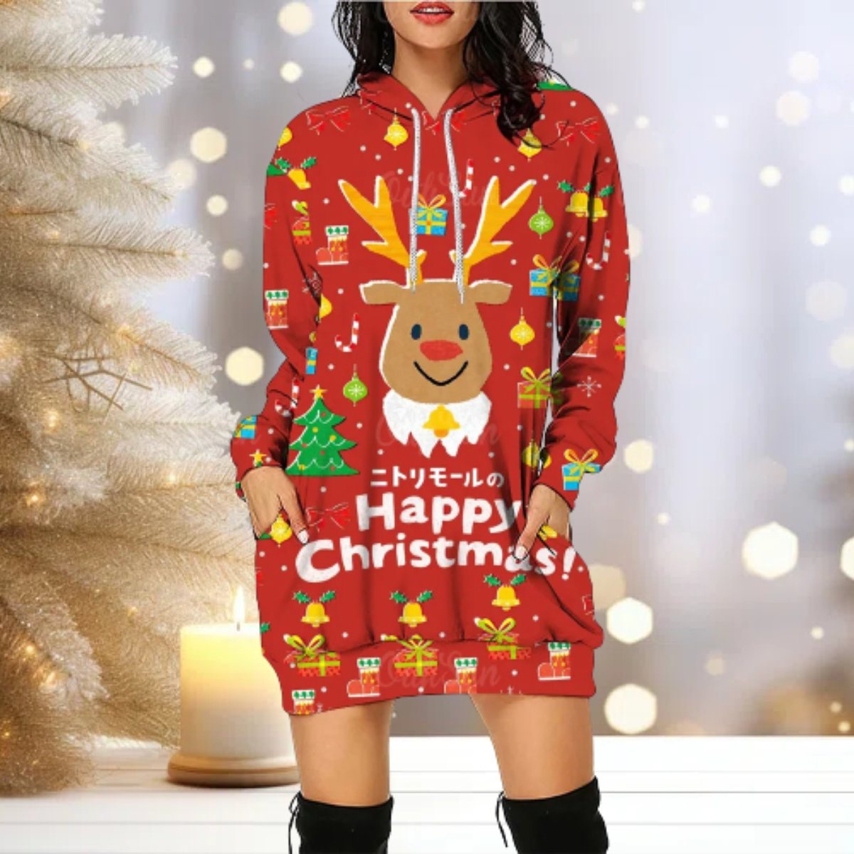 Kerstmuts Caterina Warm en Feestelijk