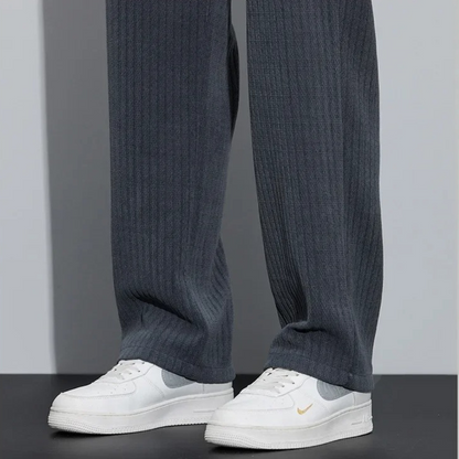 Herenbroek Zomer Wijde Broek met Trekkoord Comfortabel