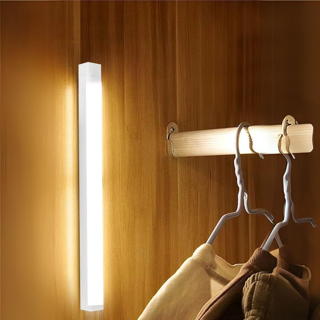 Bewegingssensor LED Nachtlampje 50cm Draadloos Dimbaar Batterij Verlichting Gang Kast Trap Warm Wit Koel Wit
