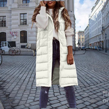 Lange Bodywarmer Dames Warm Isolatie