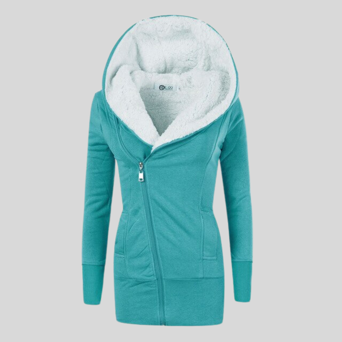 Dames Fleece Vest Zacht Warm met Capuchon