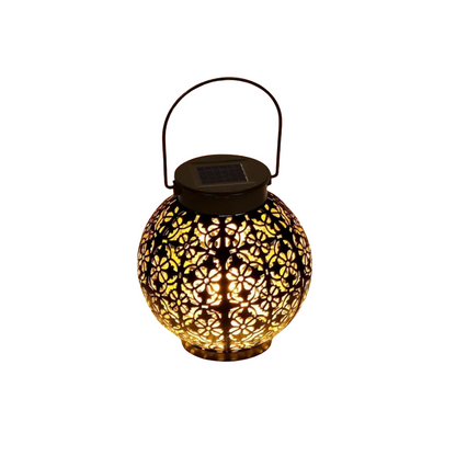 Solarverlichting voor Terras & Tuin – Ronde Sfeerlamp met Warm Licht