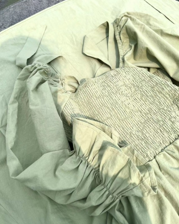 Rode Jurk met Volant Comfortabel Design