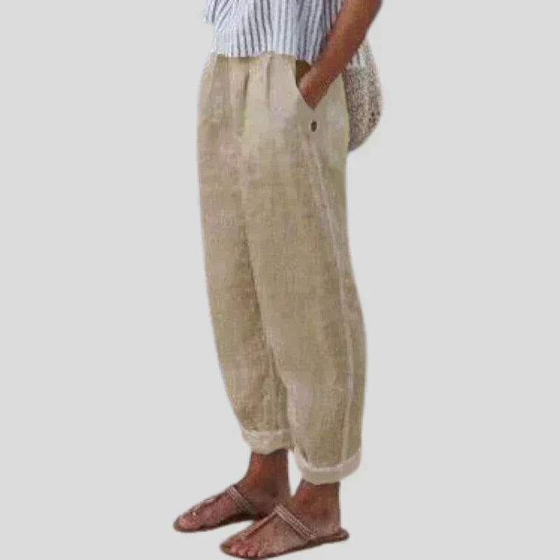 Comfortabele Pantalon met Zijzakken - StudioMarella