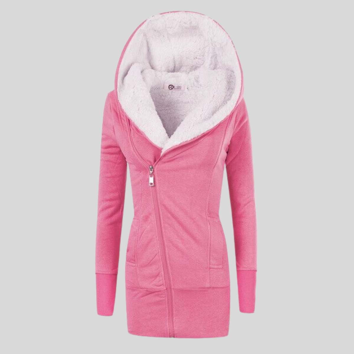 Dames Fleece Vest Zacht Warm met Capuchon