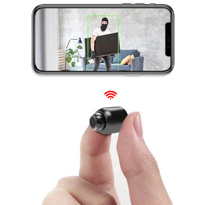 Mini Draadloze Beveiligingscamera met Audio 1080P Nachtzicht WiFi Bewakingscamera Indoor voor Thuisbeveiliging Bewegingsdetectie Mobiele App