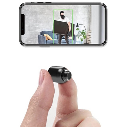 Compacte Bewakingscamera met Audio & Nachtzicht – WiFi & Hotspot