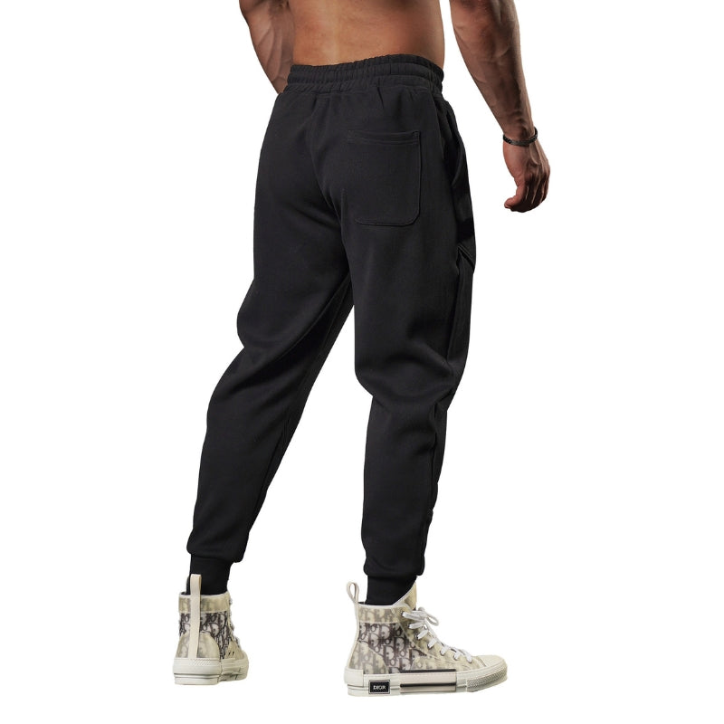 Lichtgewicht Joggingbroek Heren Fleece Cargo Stijl