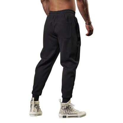 Lichtgewicht Joggingbroek Heren Fleece Cargo Stijl