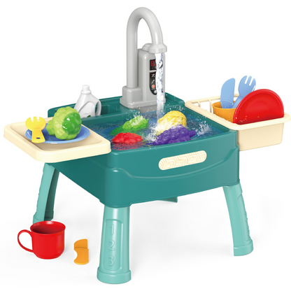 Interactieve Speelkeuken met Waterpomp en Spoelbak voor Fantasievol Rollenspel