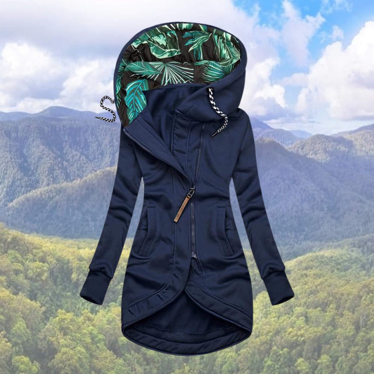 Dunne Warme Winterjas voor Vrouw Comfortabel Licht