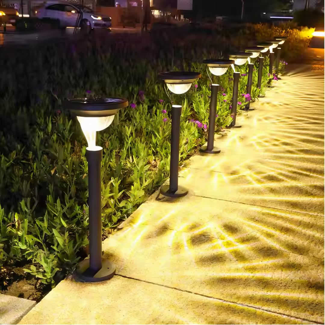 Solarlamp Padverlichting met Automatische Sensor – Weerbestendig IP65 Tuinlicht op Zonne-energie