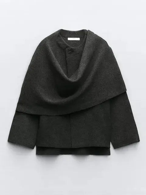 Dames Jas Cape Stijlvol en Tijdloos