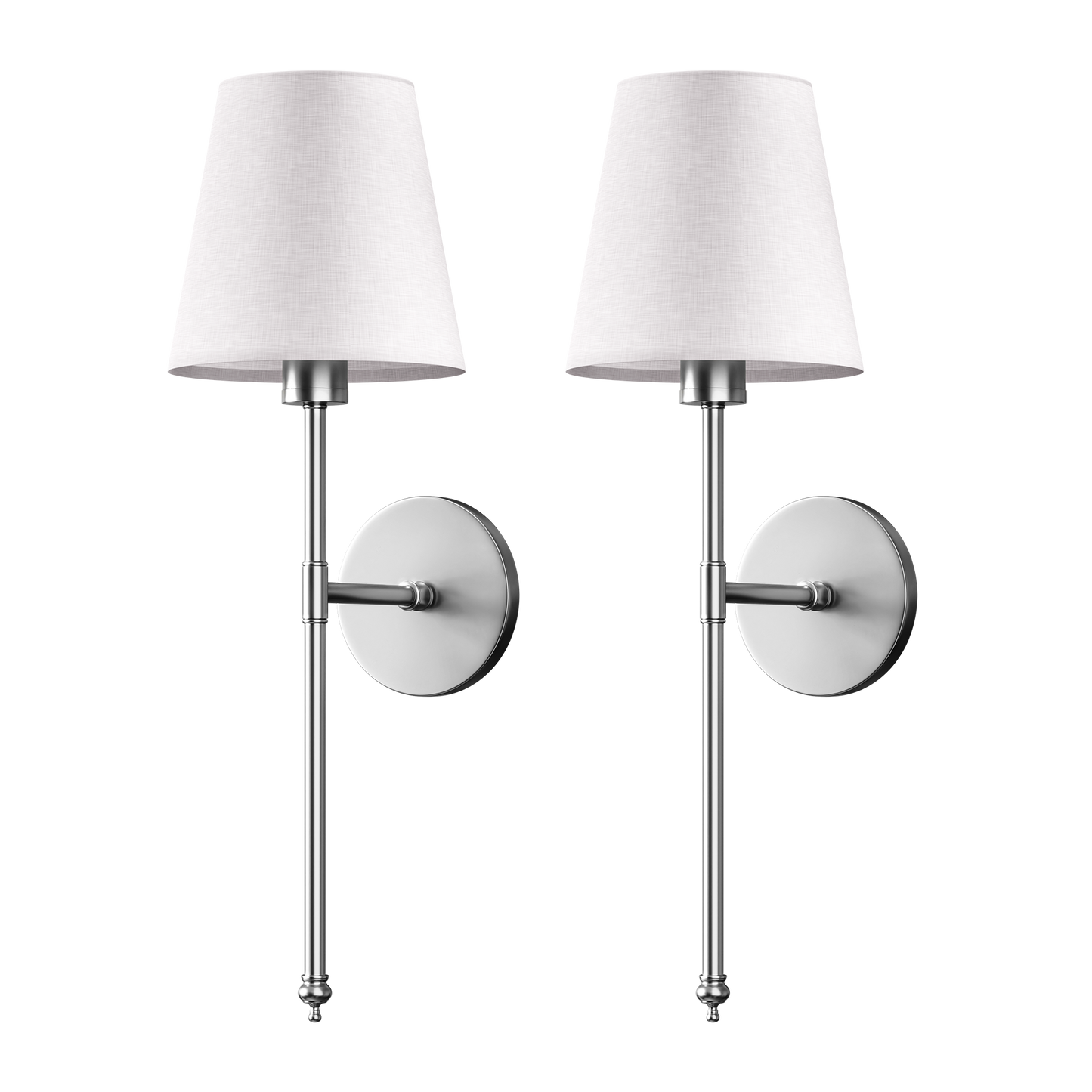 Wandlamp Zonder Boren Draadloos 2-Delig Afstandsbediening Dimbaar Kleurtemperatuur Verstelbaar