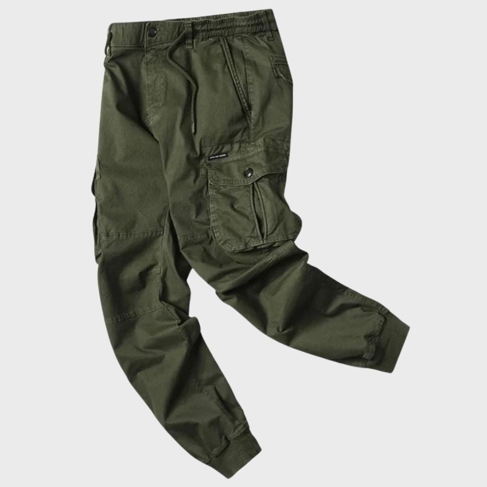Mannen Joggers Zwart Cargo Broek Stijl