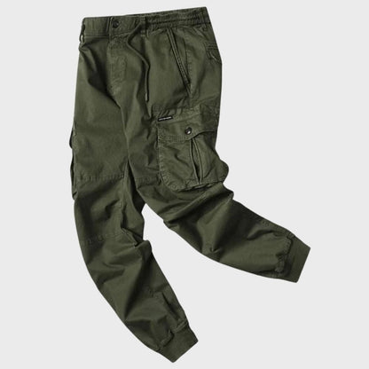 Mannen Joggers Zwart Cargo Broek Stijl