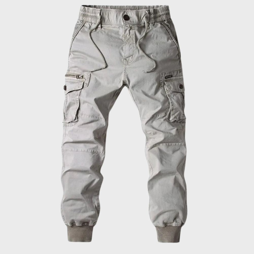 Mannen Joggers Zwart Cargo Broek Stijl