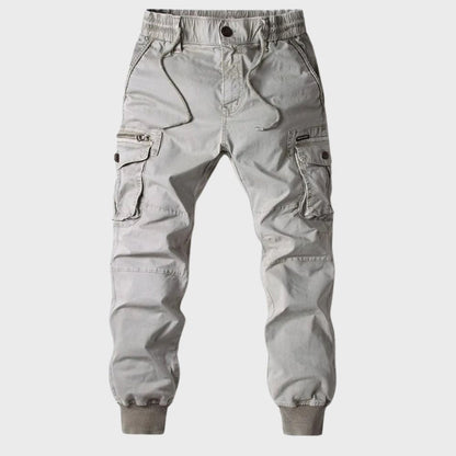 Mannen Joggers Zwart Cargo Broek Stijl