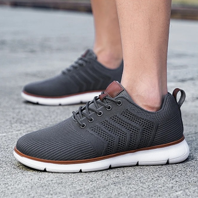 Lichtgewicht Heren Sneakers - Ademende en Comfortabele Loopschoenen