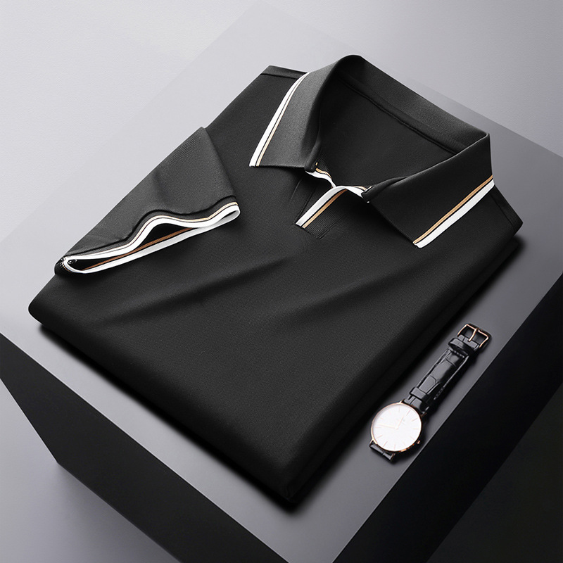 Heren Polo Klassieke Stijl Luxe Kwaliteit
