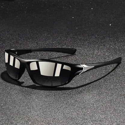 Sportieve Zonnebril met Gepolariseerde Glazen UV400 Bescherming voor Outdoor Fietsen Hardlopen Vissen