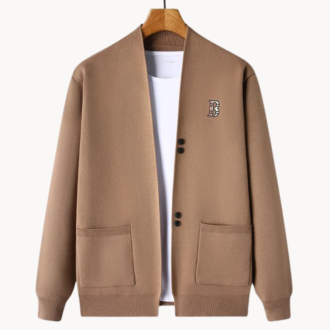 Heren Cardigan Warm Zacht Stijlvolle Trui