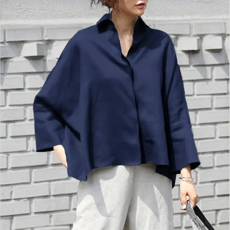 Elegante Blouse voor Vrouwen Zijdeachtig en Stijlvol