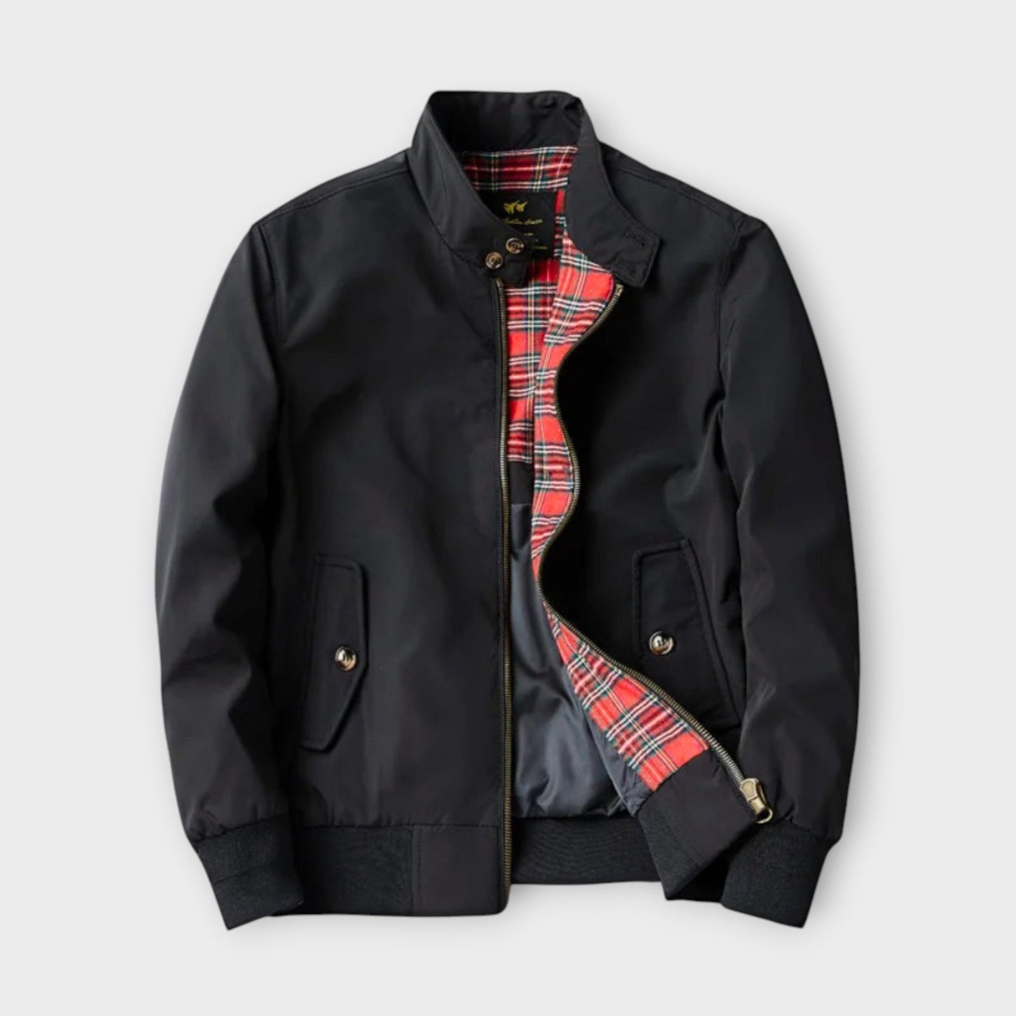 Heren Bomberjack Leder Look Klassieke Stijl - StudioMarella