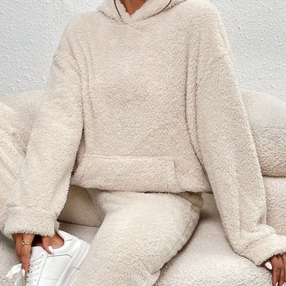 Dames Fleece Lounge Set Zacht en Comfortabel - StudioMarella
