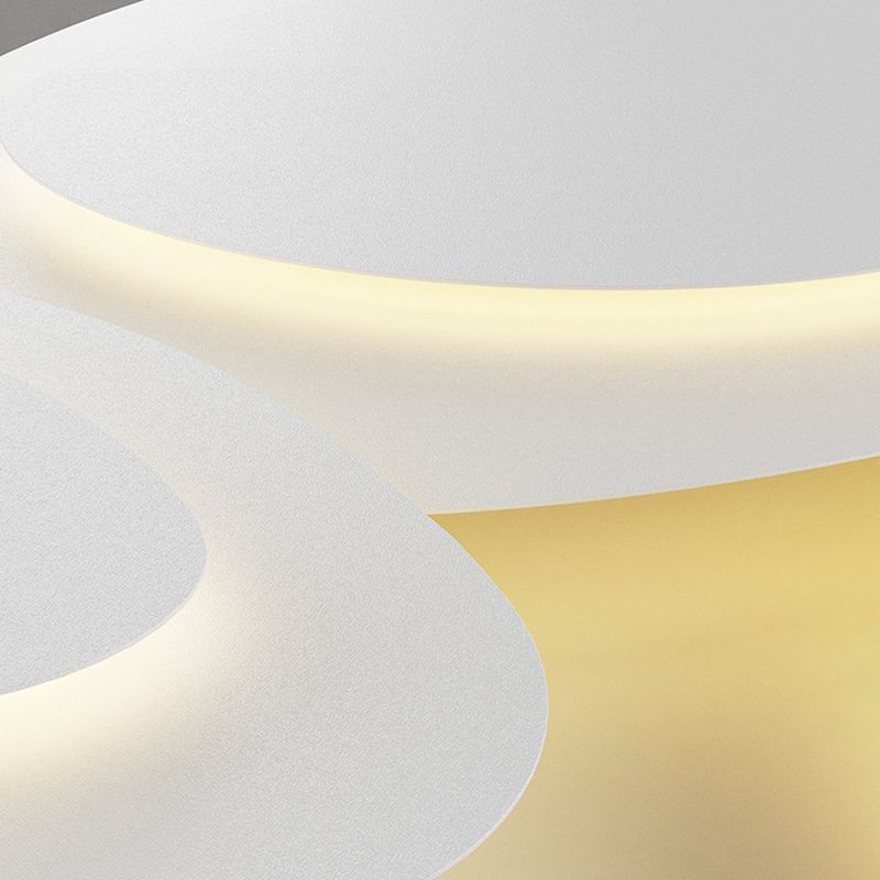 Plafondlamp LED Organisch Vormen Wit Metaal Dimbaar Woonkamer Slaapkamer 90 110cm