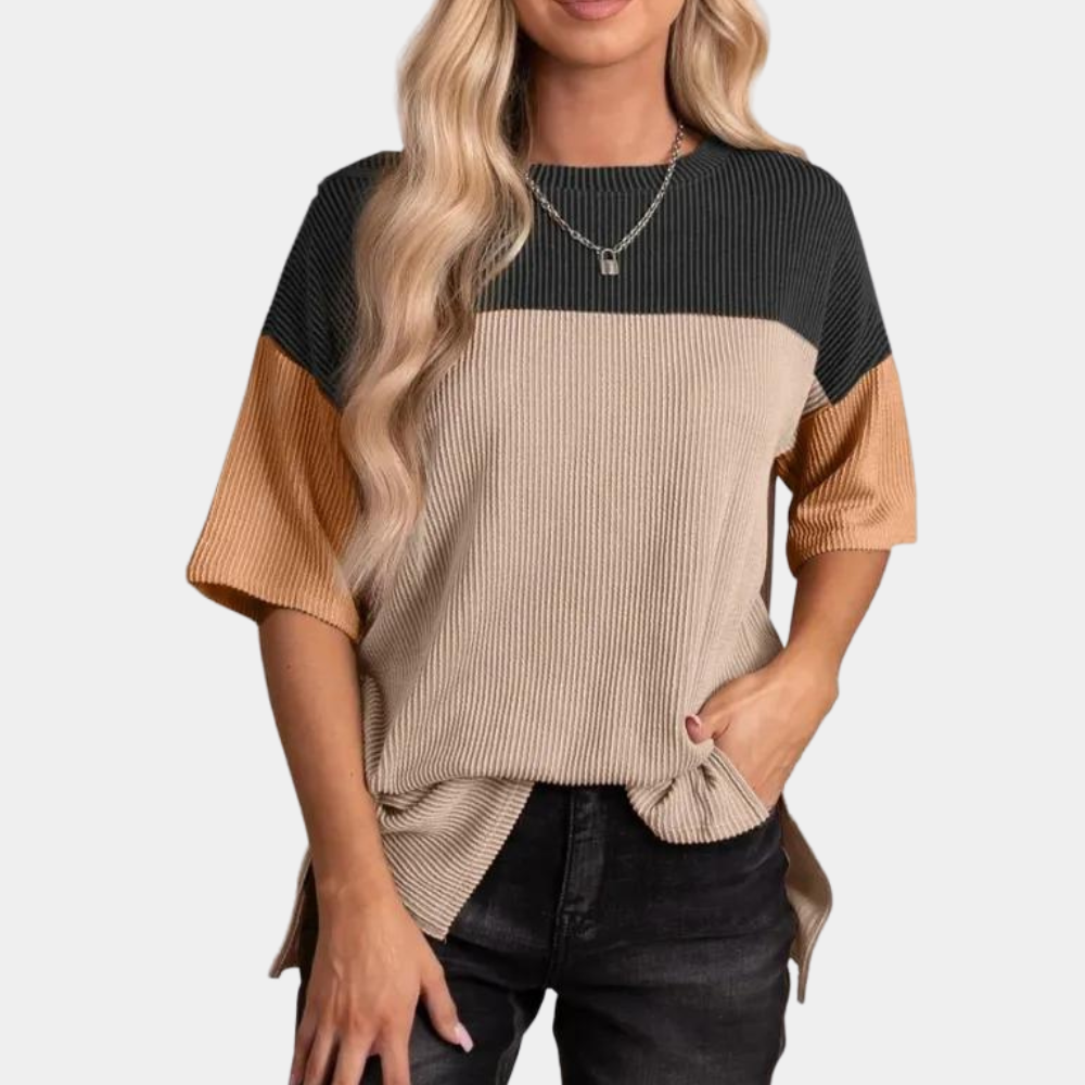 Dames T Shirt Losse Fit Casual Kleding - StudioMarella