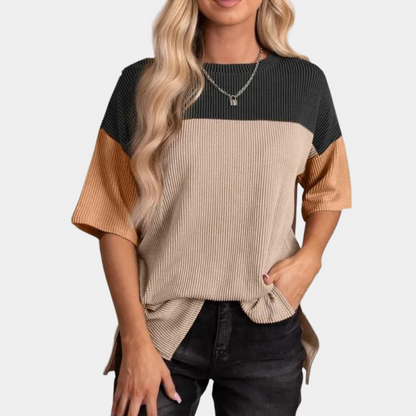 Dames T Shirt Losse Fit Casual Kleding - StudioMarella