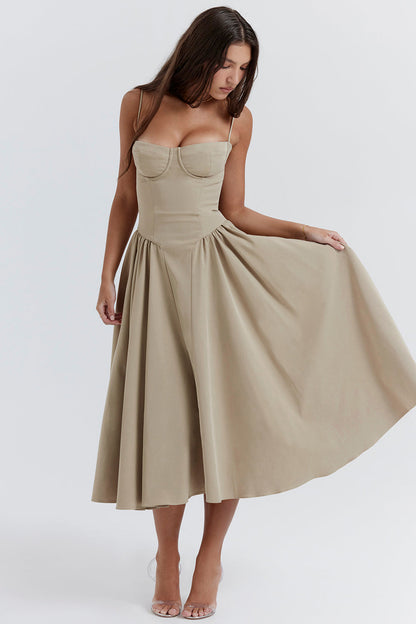 Vantix | Elegante A-Lijn Dames Jurken Zomer 3