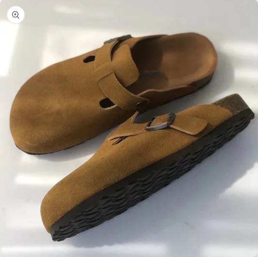 Dames Sandalen van Leer Comfortabel en Stevig - StudioMarella
