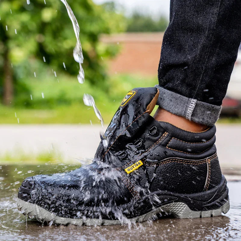 Veiligheidsschoenen Heren | Anti-prik & Antislip Grip