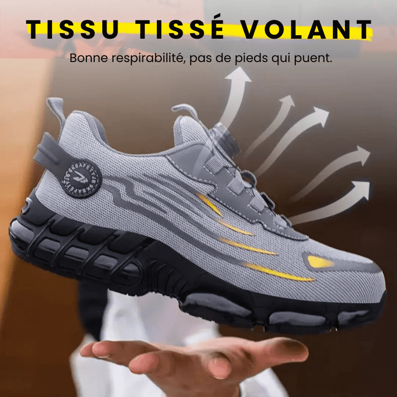 Werkschoenen met Stalen Neus en Antislip Rubberzool voor Maximale Veiligheid