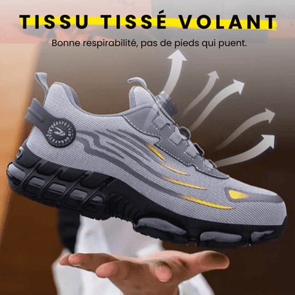 Werkschoenen met Stalen Neus en Antislip Rubberzool voor Maximale Veiligheid