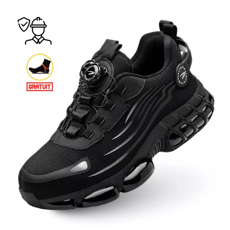 Werkschoenen met Stalen Neus en Antislip Rubberzool voor Maximale Veiligheid